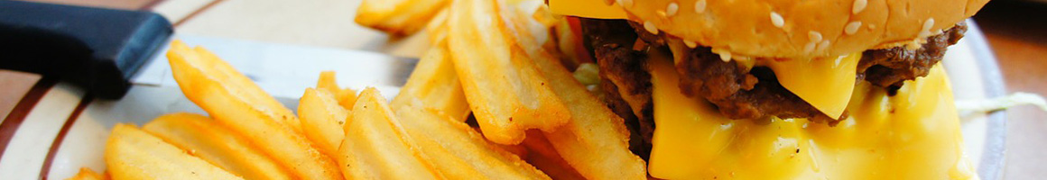 Eating American (New) Burger Pub Food at Crimson and Gold Tavern restaurant in Denver, CO.